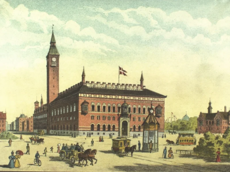 1854-Janus (Ianus) Laurentius Jørgensen Ridter - Municipio di Copenaghen